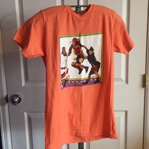 Unisex TLC peach colored T-shirt